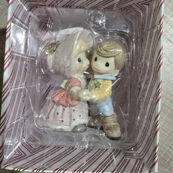 2019 Woody and Bo Peep Hallmark Ornament Limited Edition Precious Moments - Picture 2 of 2
